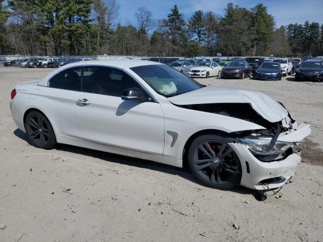 WBA3T1C5XFP820696 - 2015 BMW 428 XI SULEV WHITE photo 4