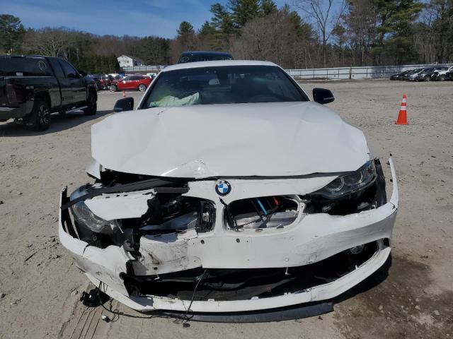 WBA3T1C5XFP820696 - 2015 BMW 428 XI SULEV WHITE photo 5