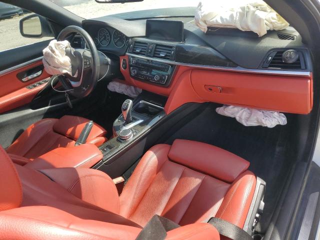 WBA3T1C5XFP820696 - 2015 BMW 428 XI SULEV WHITE photo 8