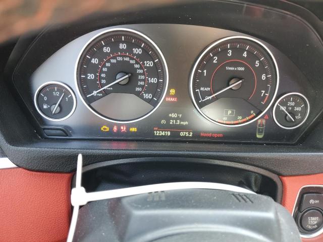 WBA3T1C5XFP820696 - 2015 BMW 428 XI SULEV WHITE photo 9