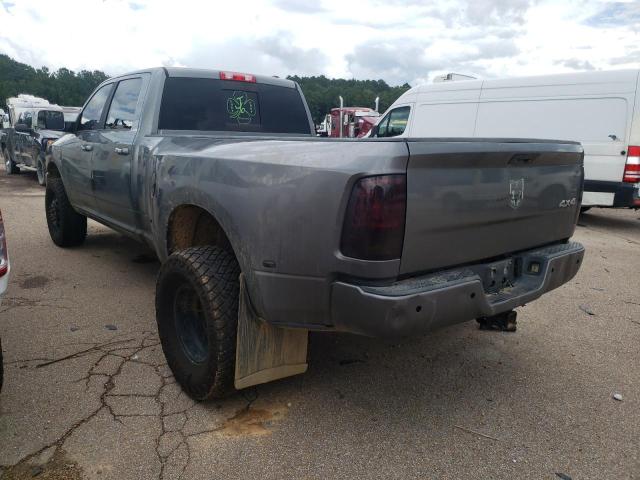 3C63DRJLXCG153085 - 2012 DODGE RAM 3500 LARAMIE GRAY photo 3