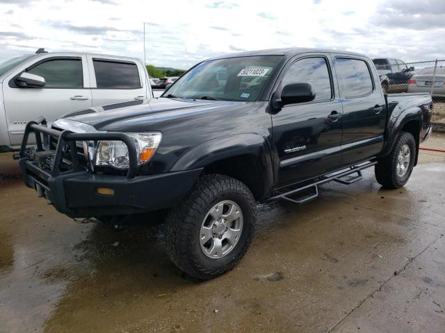 3TMLU42N37M012622 - 2007 TOYOTA TACOMA DOUBLE CAB BLACK photo 1