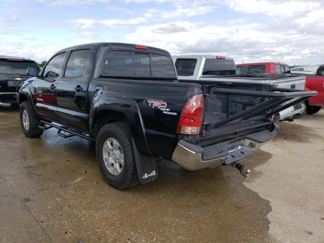 3TMLU42N37M012622 - 2007 TOYOTA TACOMA DOUBLE CAB BLACK photo 2