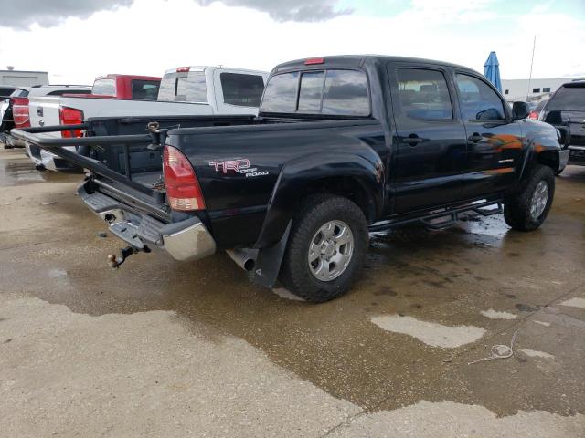3TMLU42N37M012622 - 2007 TOYOTA TACOMA DOUBLE CAB BLACK photo 3
