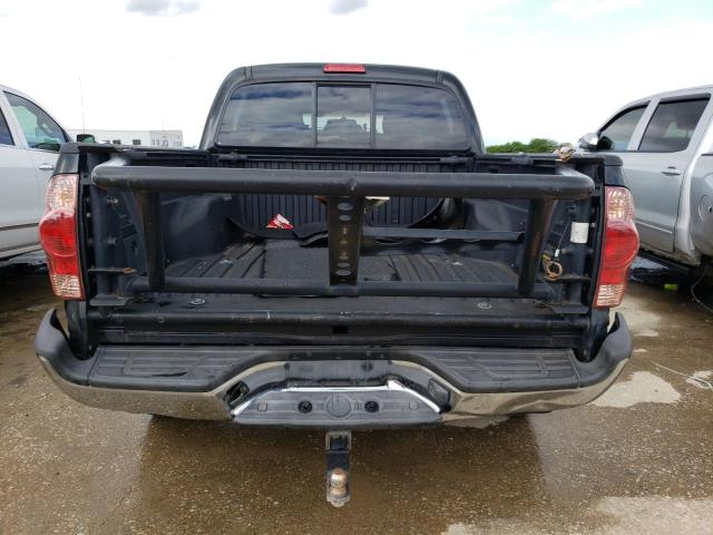 3TMLU42N37M012622 - 2007 TOYOTA TACOMA DOUBLE CAB BLACK photo 6