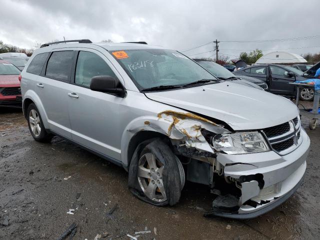 3C4PDCAB2ET203597 - 2014 DODGE JOURNEY SE SILVER photo 4