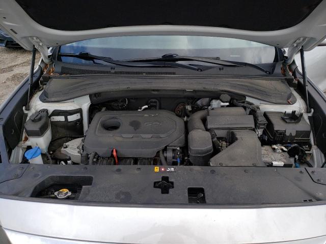 5NMS3CADXKH056324 - 2019 HYUNDAI SANTA FE SEL Արծաթագույն լուսանկար 12