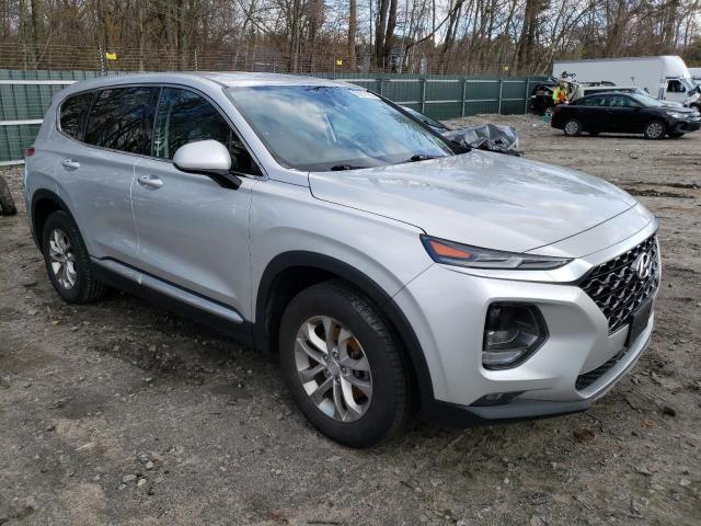 5NMS3CADXKH056324 - 2019 HYUNDAI SANTA FE SEL SILVER photo 4