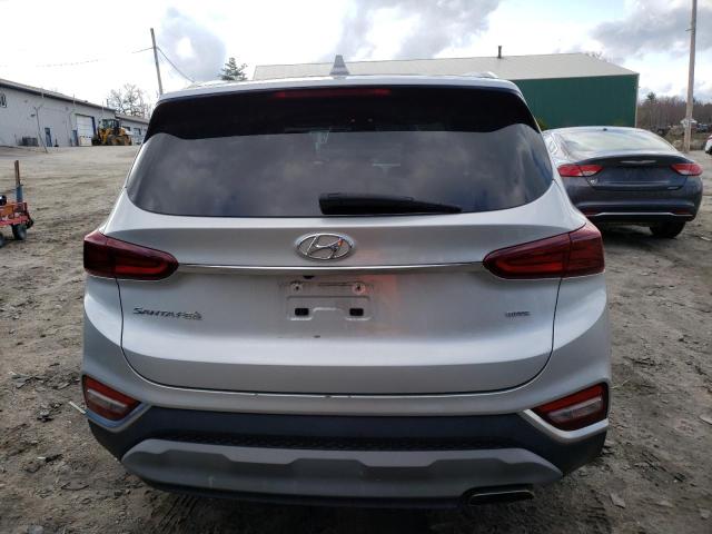 5NMS3CADXKH056324 - 2019 HYUNDAI SANTA FE SEL SILVER photo 6