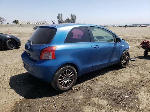 JTDJT923875096416 - 2007 TOYOTA YARIS BLUE photo 3