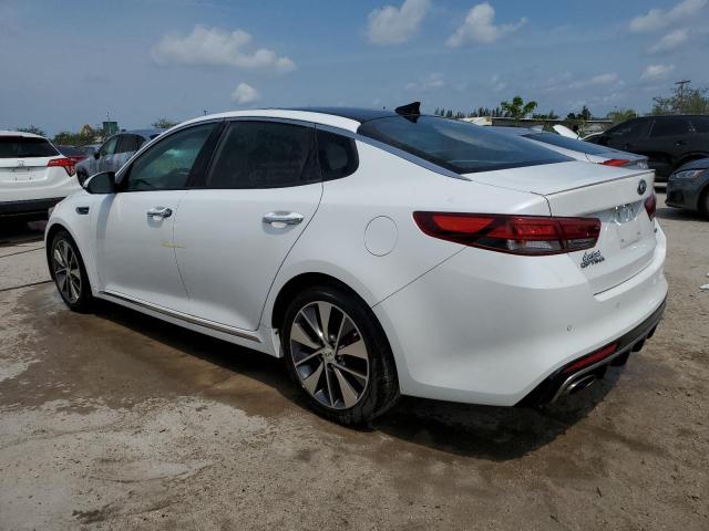 5XXGV4L27GG047765 - 2016 KIA OPTIMA SXL WHITE photo 2