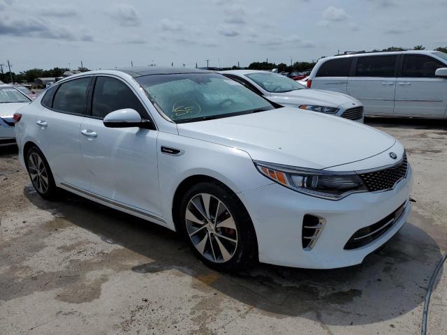 5XXGV4L27GG047765 - 2016 KIA OPTIMA SXL WHITE photo 4