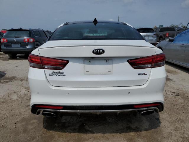 5XXGV4L27GG047765 - 2016 KIA OPTIMA SXL WHITE photo 6