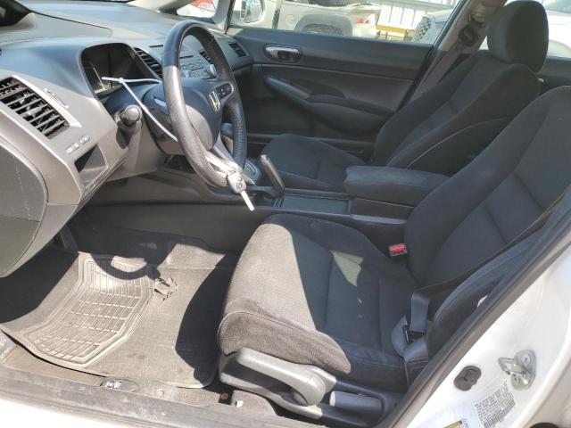 19XFA1F65BE009456 - 2011 HONDA CIVIC LX-S WHITE photo 7