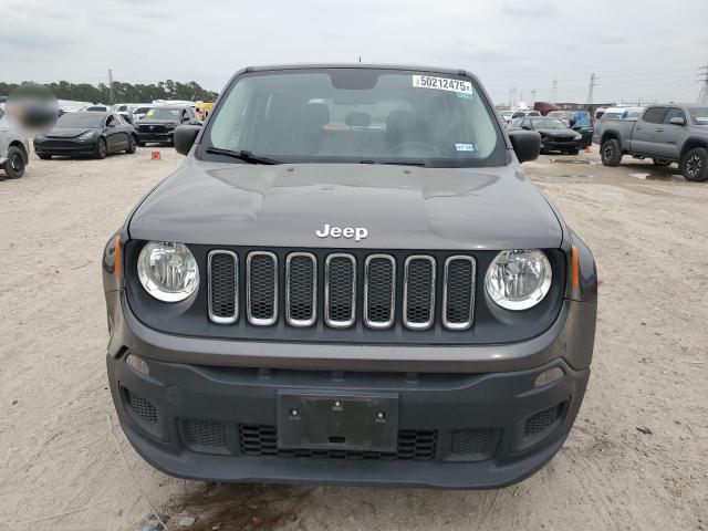 ZACCJBAB8HPF27439 - 2017 JEEP RENEGADE SPORT GRAY photo 5