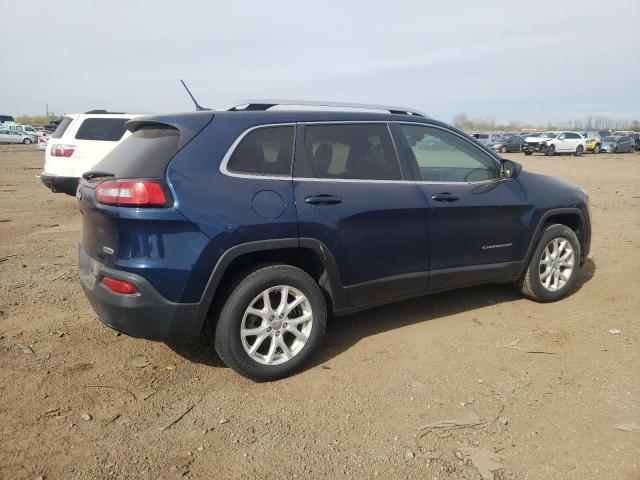 1C4PJLCB8JD573524 - 2018 JEEP CHEROKEE LATITUDE BLUE photo 3