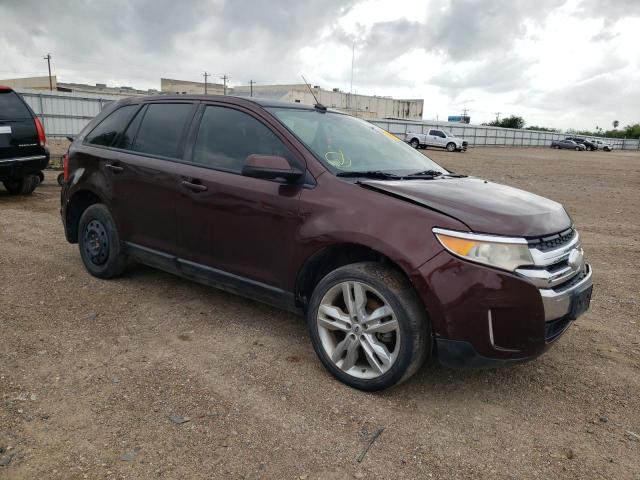 2FMDK3JC0CBA67699 - 2012 FORD EDGE SEL BURGUNDY photo 4