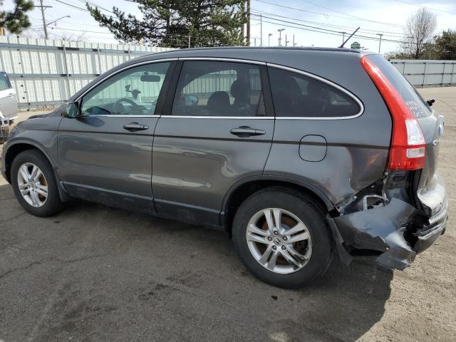 5J6RE4H70BL047526 - 2011 HONDA CR-V EXL GRAY photo 2