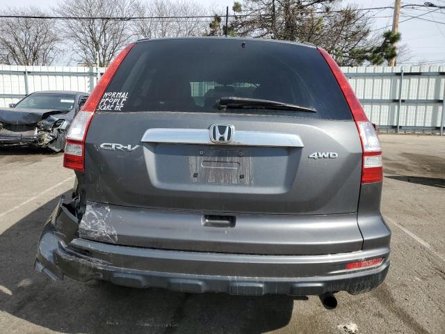 5J6RE4H70BL047526 - 2011 HONDA CR-V EXL GRAY photo 6