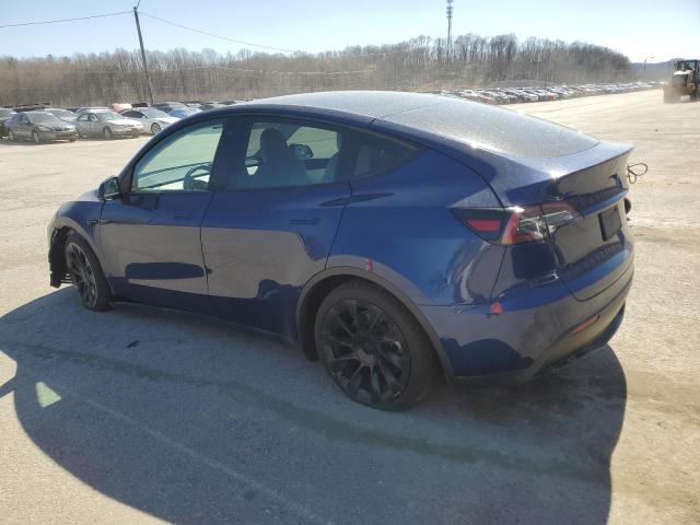 5YJYGDEEXMF210171 - 2021 TESLA MODEL Y BLUE photo 2
