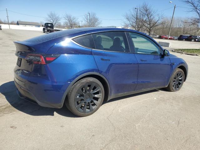 5YJYGDEEXMF210171 - 2021 TESLA MODEL Y BLUE photo 3