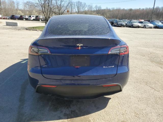 5YJYGDEEXMF210171 - 2021 TESLA MODEL Y BLUE photo 6