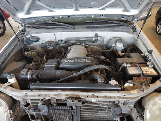 5TBRT34124S453969 - 2004 TOYOTA TUNDRA ACCESS CAB SR5 SILVER photo 11