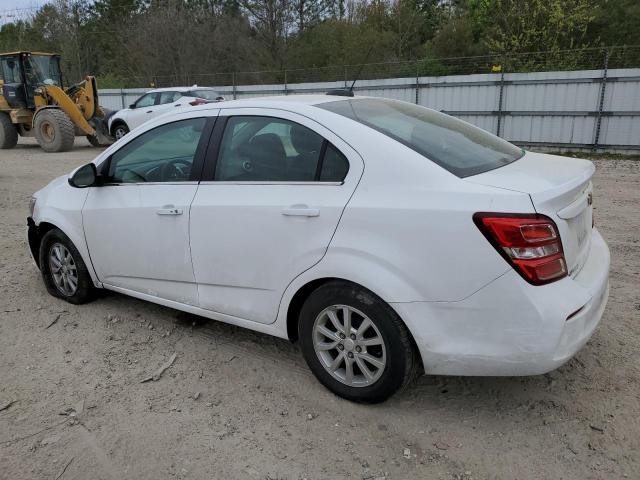 1G1JD5SB7K4101075 - 2019 CHEVROLET SONIC LT WHITE photo 2