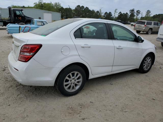 1G1JD5SB7K4101075 - 2019 CHEVROLET SONIC LT WHITE photo 3