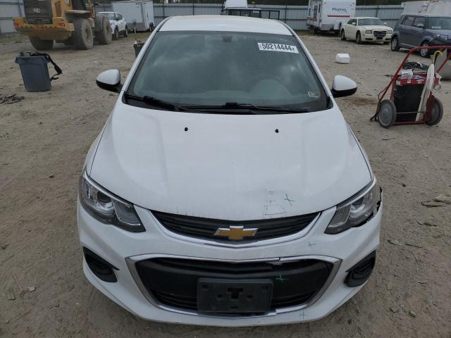 1G1JD5SB7K4101075 - 2019 CHEVROLET SONIC LT WHITE photo 5