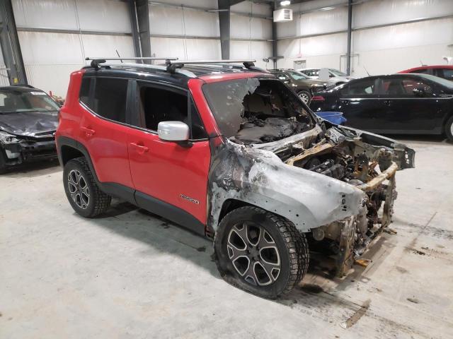 ZACCJBDT2FPB38412 - 2015 JEEP RENEGADE LIMITED RED photo 4