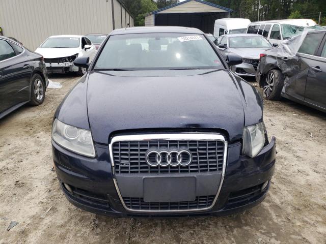 WAUDH74F98N101471 - 2008 AUDI A6 3.2 QUATTRO BLUE photo 5