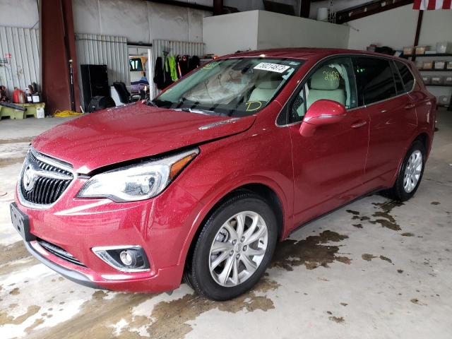 LRBFXBSA6LD082447 - 2020 BUICK ENVISION PREFERRED RED photo 1