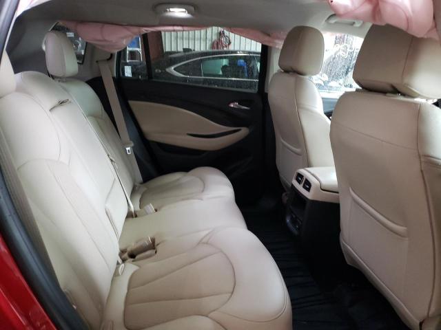 LRBFXBSA6LD082447 - 2020 BUICK ENVISION PREFERRED RED photo 11