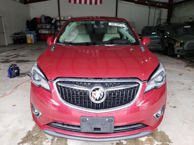 LRBFXBSA6LD082447 - 2020 BUICK ENVISION PREFERRED RED photo 5