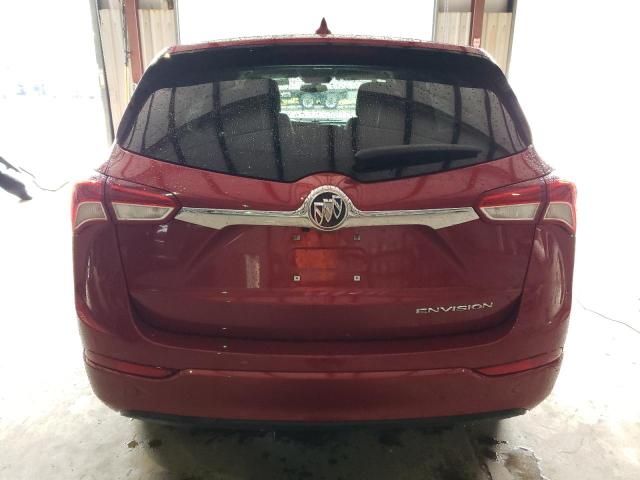 LRBFXBSA6LD082447 - 2020 BUICK ENVISION PREFERRED RED photo 6