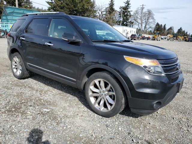 1FM5K8F85DGC39368 - 2013 FORD EXPLORER LIMITED BLACK photo 4