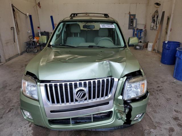 4M2CU39359KJ14233 - 2009 MERCURY MARINER HYBRID GREEN photo 5