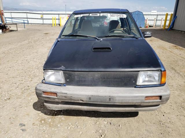 KNJBT06K7K6180700 - 1989 FORD FESTIVA L BLUE photo 5