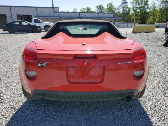 1G2MB35BX7Y135140 - 2007 PONTIAC SOLSTICE RED photo 6