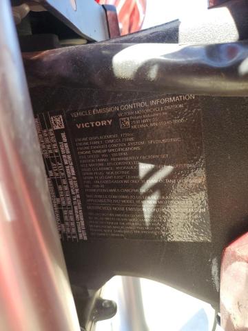 5VPDW36N6C3002098 - 2012 VICTORY MOTORCYCLES CROSS COUN ذو لونين صورة 9