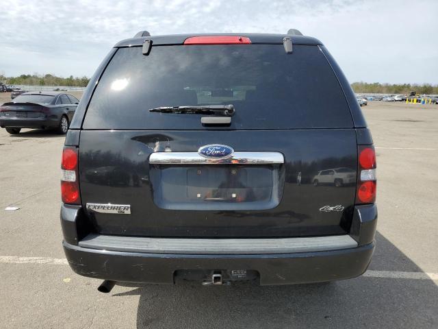 1FMEU73E68UA67664 - 2008 FORD EXPLORER XLT BLACK photo 6