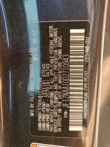 JF1ZNAA10D2710943 - 2013 TOYOTA SCION FR-S 黑色 照片 12