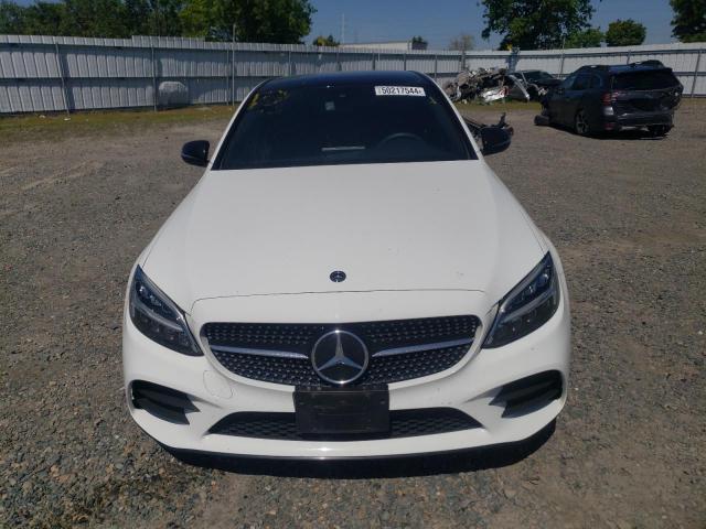 W1KWF8DB6LR600417 - 2020 MERCEDES-BENZ C 300 WHITE photo 5