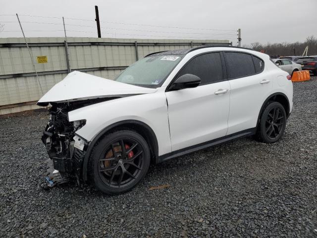 ZASPAKBNXK7C41405 - 2019 ALFA ROMEO STELVIO TI Ақ фото 1