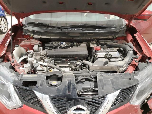 5N1AT2MV9GC810812 - 2016 NISSAN ROGUE S BURGUNDY photo 12