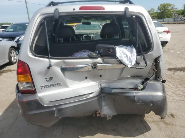 4F2CZ06164KM10900 - 2004 MAZDA TRIBUTE ES 银色 照片 6