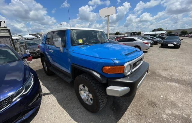 JTEBU11FX70097266 - 2007 TOYOTA FJ CRUISER BLUE photo 1