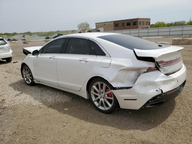 3LN6L2G97FR610452 - 2015 LINCOLN MKZ WHITE photo 2