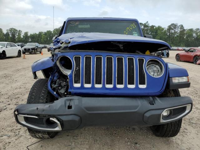 1C4HJXEN3JW176648 - 2018 JEEP WRANGLER U SAHARA BLUE photo 5